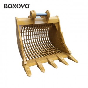 Bonovo Equipment Sales |Durable skeleton screening bucket sieve bucket of all sizes - Bonovo