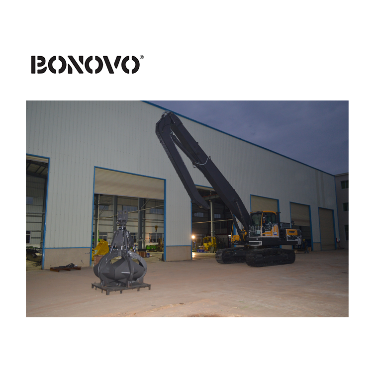 Bonovo Equipment Sales | High quality Hydraulic stone grapple for excavators - Bonovo