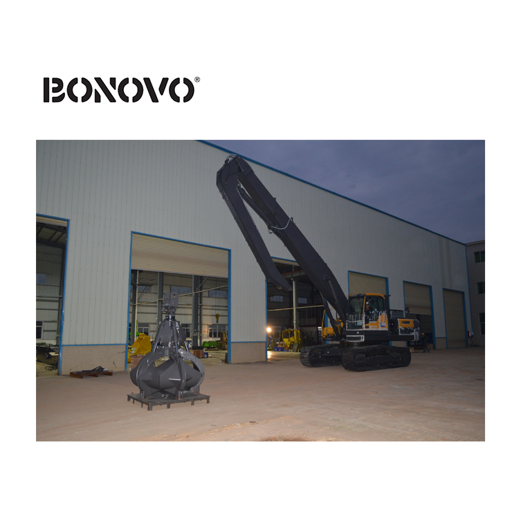 Ordinary Discount Front Bucket Loader - Bonovo Equipment Sales | High quality Hydraulic stone grapple for excavators - Bonovo - Bonovo