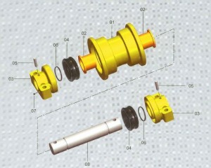 Excavator Track Roller | Undercarriage Parts | BONOVO