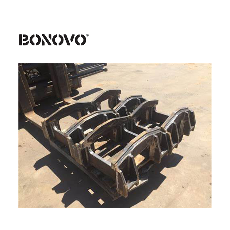 Good User Reputation for Rubber Track Rollers - BONOVO Undercarriage Parts Excavator Track Guard Protector ZAX120 ZAX200-1 ZAX270 - Bonovo - Bonovo