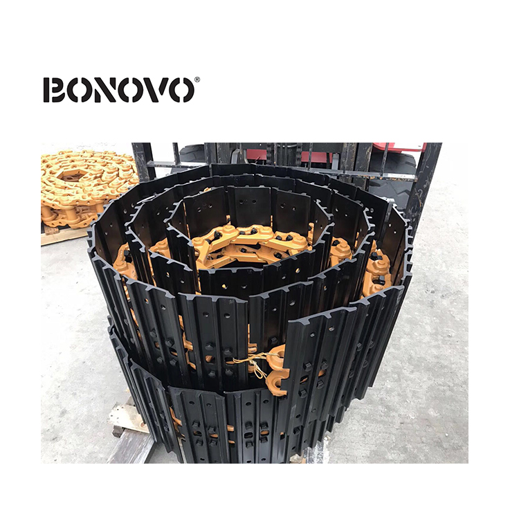 China Manufacturer for Cat 277b Tracks –
 Excavator spare parts track link chain assy undercarriage parts – Bonovo
