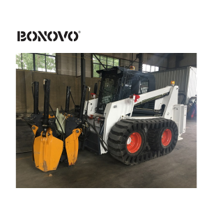 Tree shovels from Bonovo can be matched with most brands of skids, loaders and excavators in the world - Bonovo