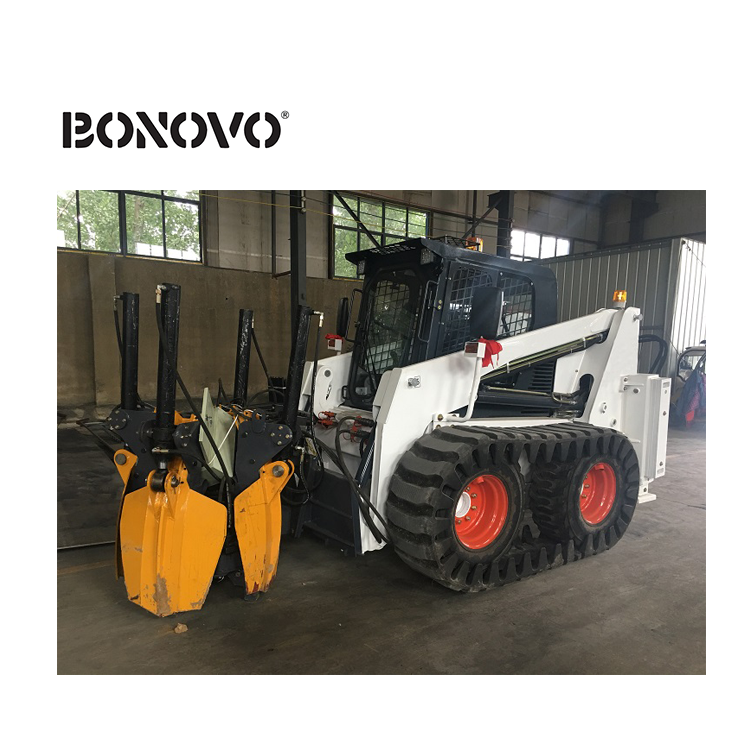 Europe style for Skid Steer Rock Hammer - Tree shovels from Bonovo can be matched with most brands of skids, loaders and excavators in the world - Bonovo - Bonovo